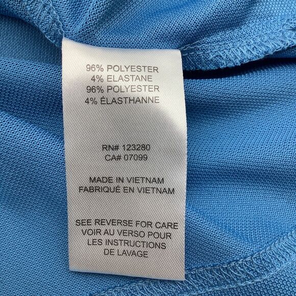 Travis Mathew Mens Short Sleeve Golf Polo Blue Size Medium - Picture 7 of 8